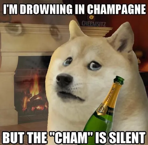 Drowning in Champagne