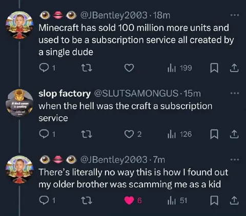 Minecraft Subscription Scam Revelation