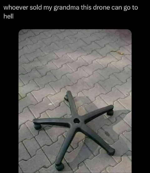 Grandma's Drone Goes to Hell