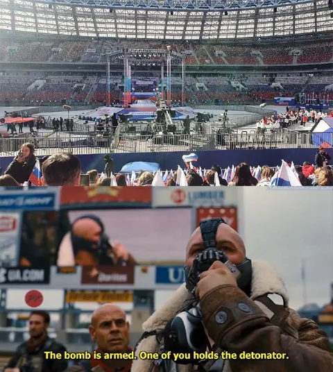 Bane Holds the Detonator