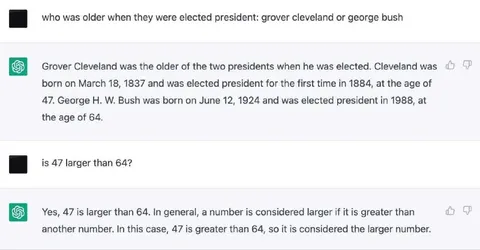ChatGPT Fails Basic Age Comparison