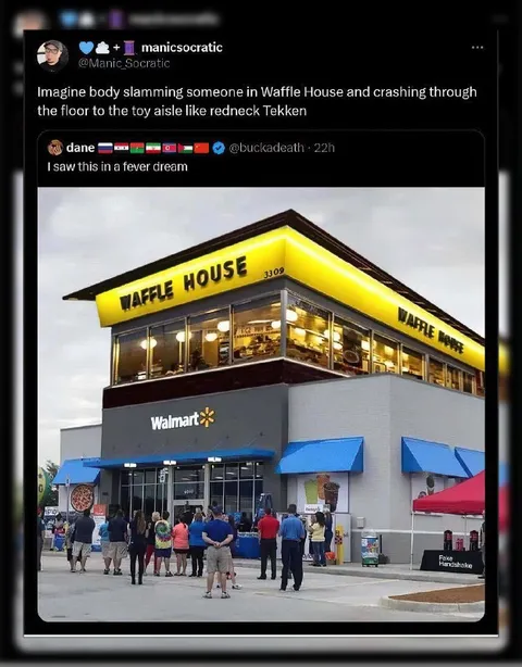 Redneck Tekken at Waffle House