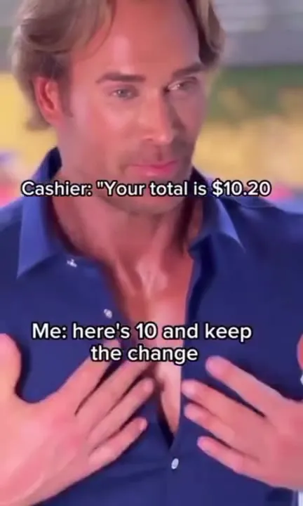 Ten Dollars and Keep the Change