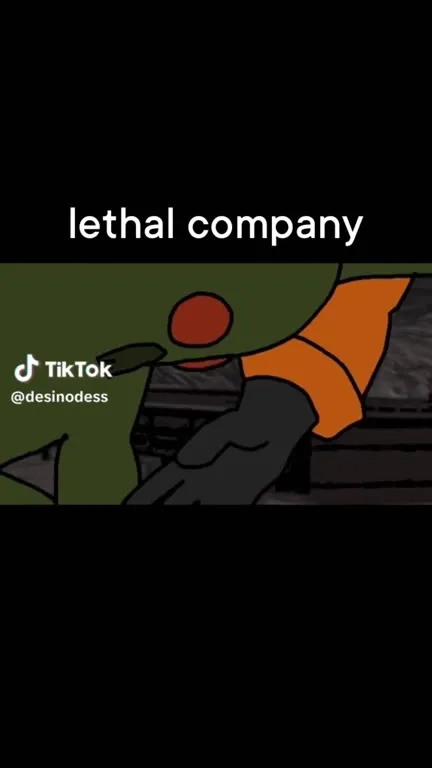 Lethal Company монстр хватает игрока