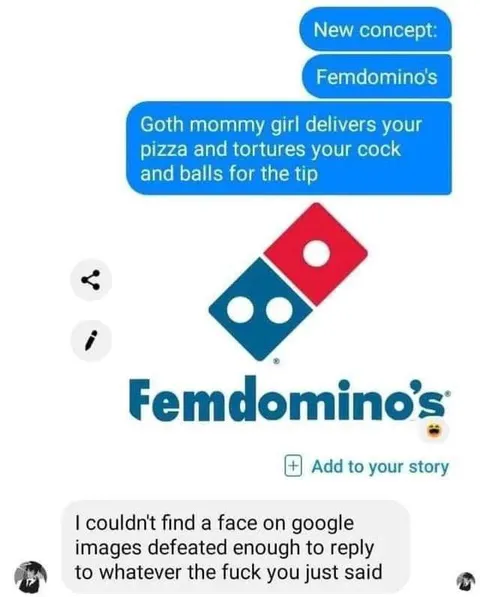 Femdomino’s Pizza Delivery