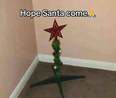 Hope Santa Come Christmas Tree
