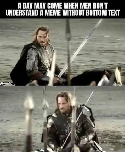 Men Need Bottom Text