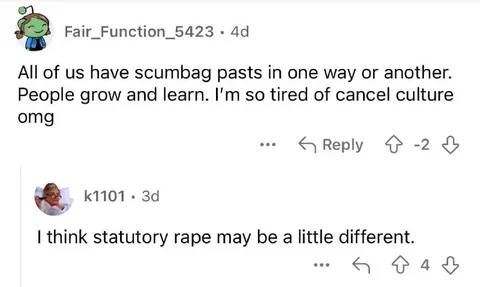 Statutory Rape Is Different