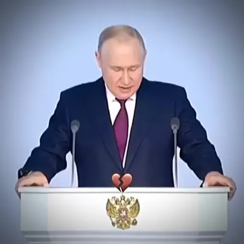 Путин говорит под разбитое сердце