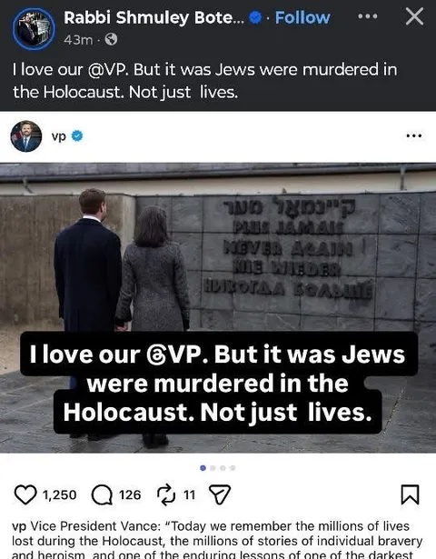 Jews Were Murdered, Not Just Lives
