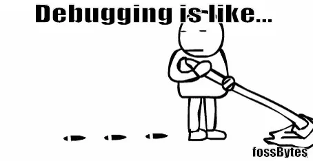 Debugging Is Like Sweeping