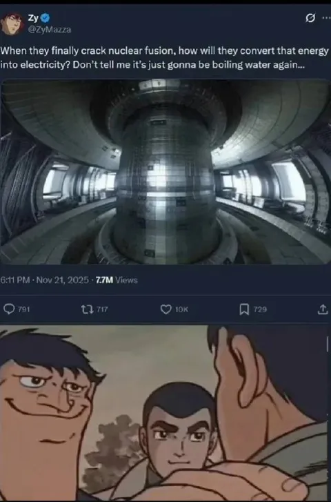 Nuclear Fusion Boiling Water Again