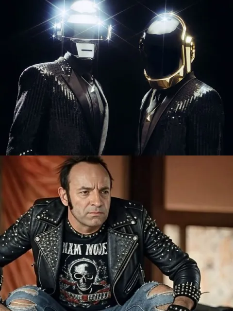 Дафт Панк и русский рокер