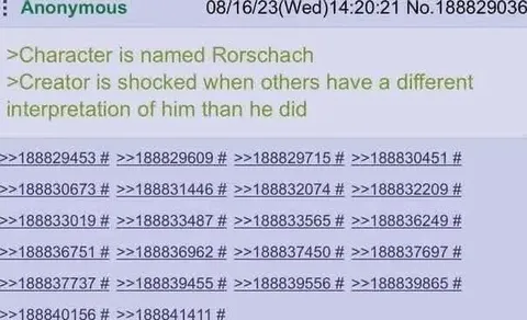 Rorschach Interpretation Shock
