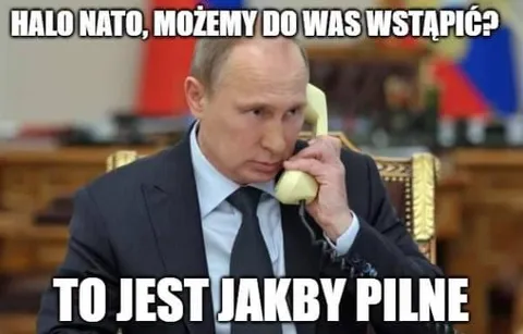 Putin dzwoni do NATO