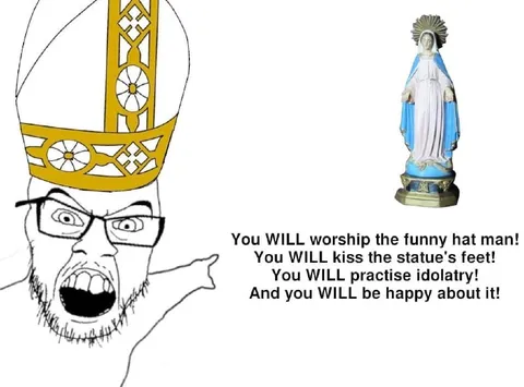 You Will Worship the Funny Hat Man