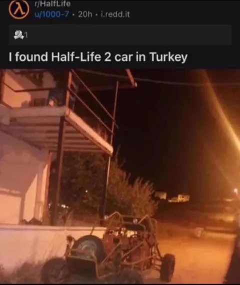 Half-Life 2 Car in Turkey