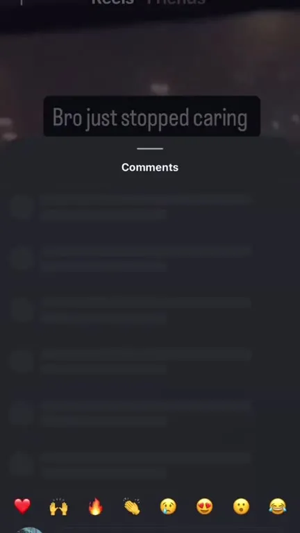 Bro Just Stopped Caring