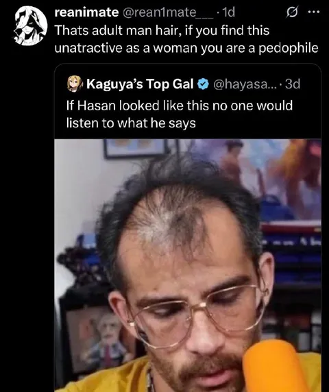 Hasan’s Hair Makes Him Unwatchable