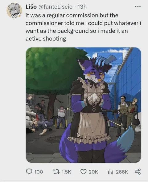 Maid at an Active Shooting