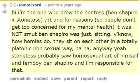 Ben Shapiro Homie Art Explanation