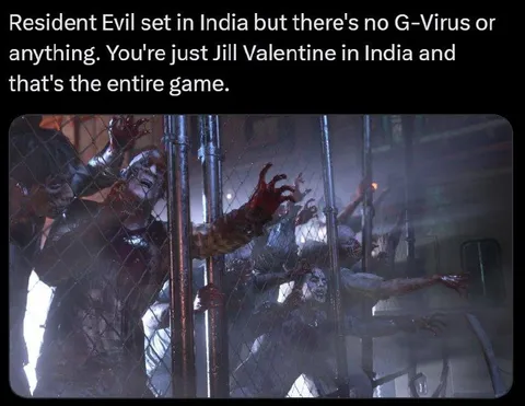 Jill Valentine in India