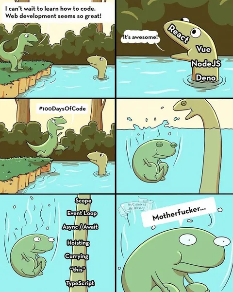 From Web Development to Dinosaur Panic