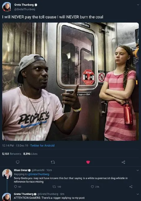 Greta Never Burns Coal