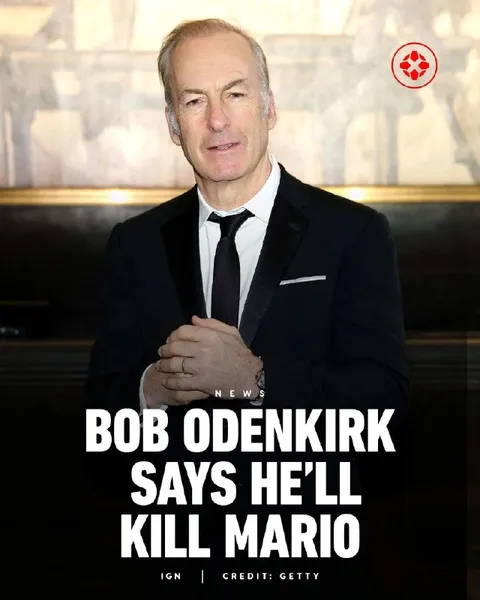 Bob Odenkirk Says He'll Kill Mario