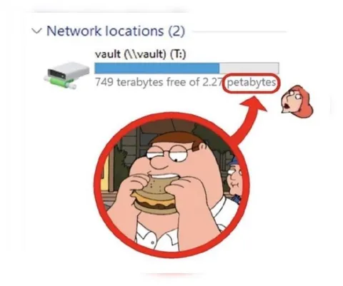 Peter Griffin Eats the Data