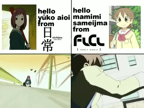 Yuko and Mamimi Say Hello