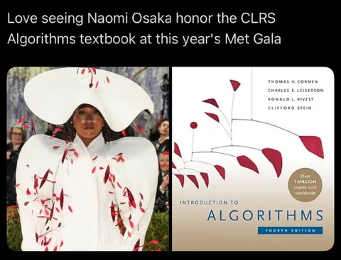 Naomi Osaka Algorithms Met Gala