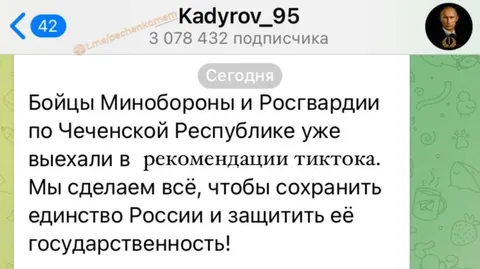 Бойцы уже в рекомендациях TikTok