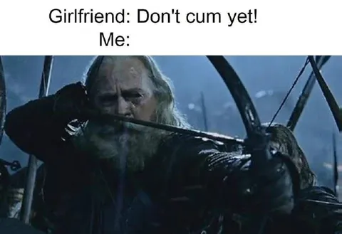 Girlfriend Says Don't Cum Yet