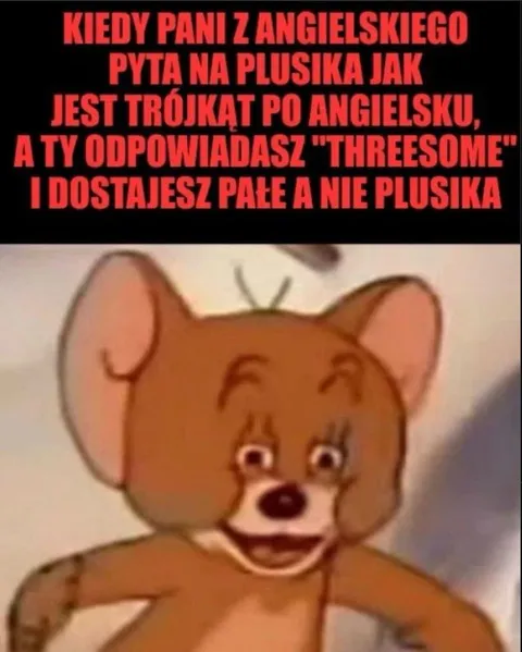 Trójek po angielsku