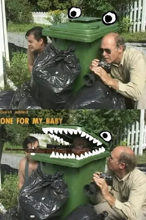 One for My Baby Trash Monster