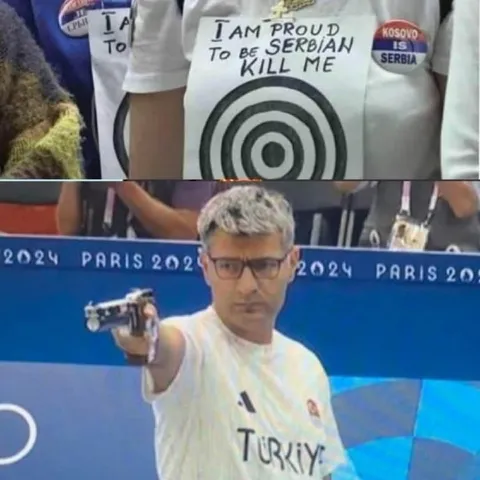Proud Serbian Target Meets Turkish Shooter