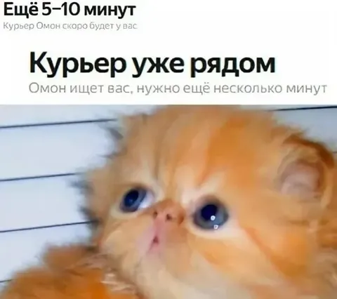 Курьер уже рядом