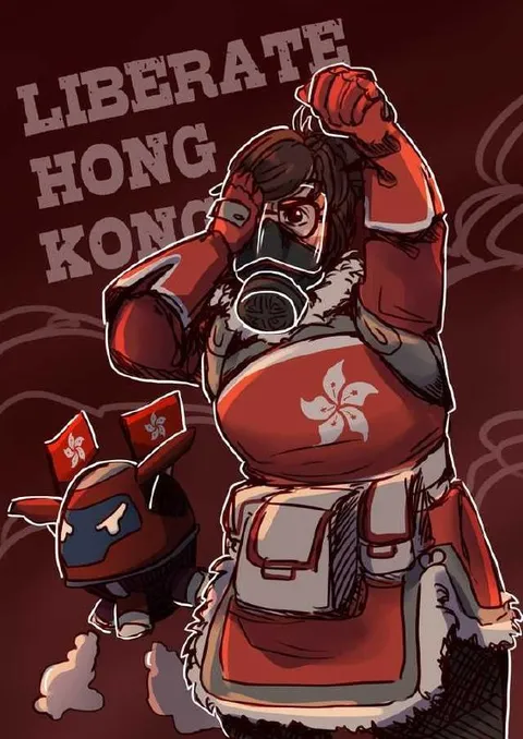 Liberate Hong Kong Protester