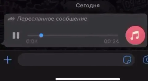 Длинное голосовое сообщение
