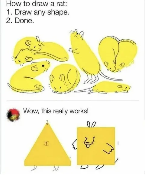 How to Draw a Rat