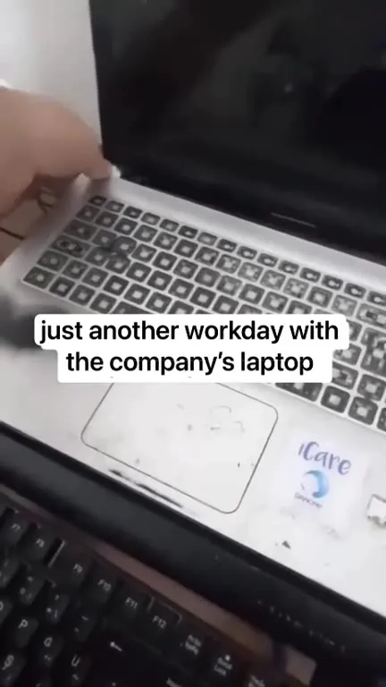 Another Workday With the Company Laptop