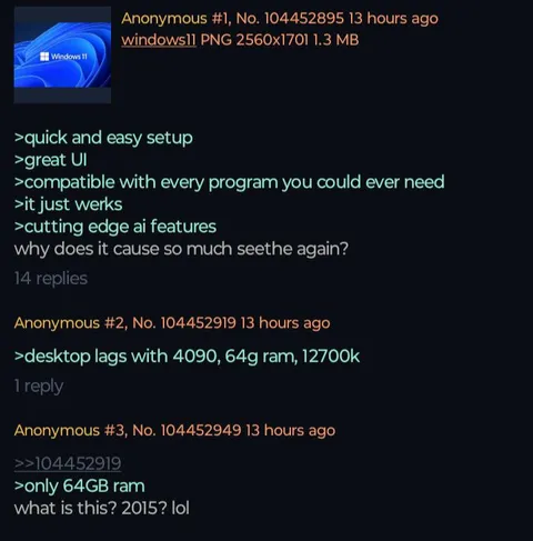 Windows 11 Seethe Again