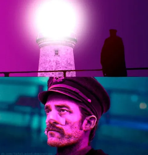 Смотритель маяка и суровый моряк