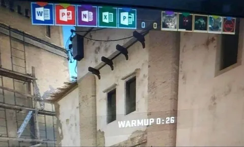 Microsoft Office Warmup in CS:GO