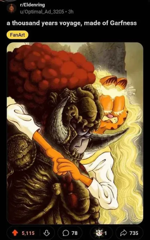 A Thousand Years Voyage of Garfness