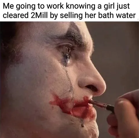 Bathwater Millionaire Goes to Work