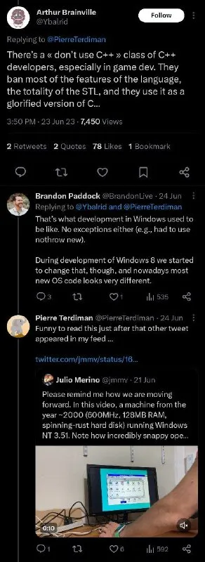 The Don’t Use C++ Class