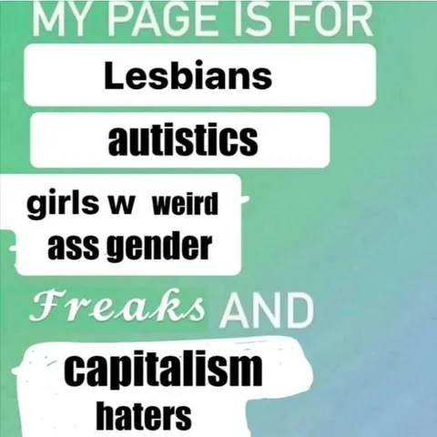 My Page Is for Freaks