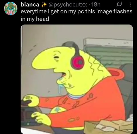 PC Image Flashing in My Head